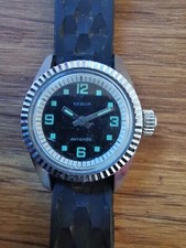 Reglia Montre Bracelet Femme Ancienne Vintage Fonctionne P1531