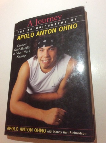 Apolo anton ohno signed book - signed,