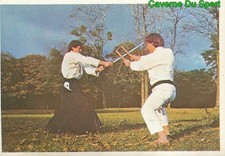 181 NUNCHAKU STICKER VIGNETTE FIGURINE KUNG FU KARATE FRANCE 1976