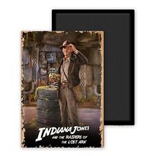 Indiana Jones Raiders of the Lost Ark 1981 v8 Affiche Film Cinéma-Magnet 54x78mm