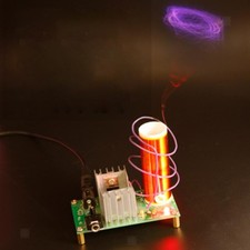 Kit de bricolage de petite bobine Tesla, haut-parleur plasma, carte de