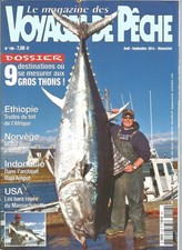 VOYAGES DE PECHE N°106 GROS THONS / ETHIOPIE & TRUITES / USA & BARS RAYES