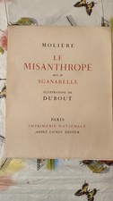 MOLIERE, Le misanthrope suivi