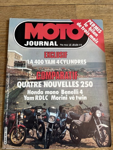Moto journal 466 - , yamaha