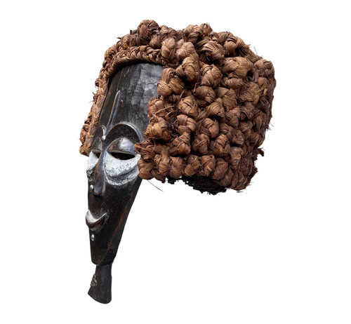 Ancien masque tribal lele - ancien,