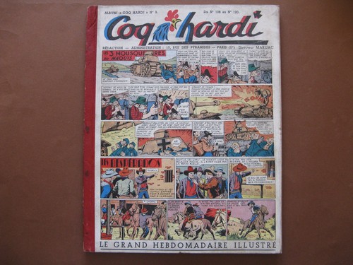 Coq hardi reliure éditeur - coq,