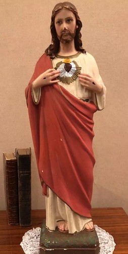 Statue jesus christ platre - jesus,
