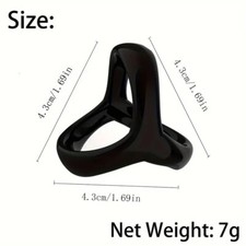 Anneau Pénien Cockring Durcit Le Pénis Et Retarde L'Ejaculation Sextoy Homme