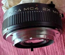 OBJECTIF DOUBLEUR DE FOCALE BAGUE FOCA MC4 2 X MT LENS MADE JAPAN