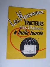 catalogue prospectus : Tracteurs a chenilles ALLIS CHALMERS les modèles KO et LO