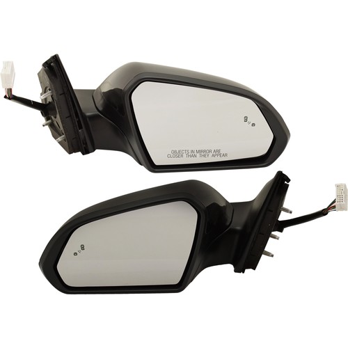 Door mirrors set - power, glass