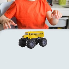 Jouet de bus scolaire, voiture à tirer, robuste, créatif, léger, camion