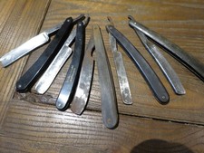 Lot de 5 anciens rasoirs