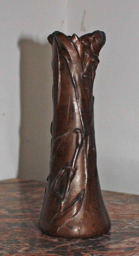 Vase régule art nouveau à - régule,