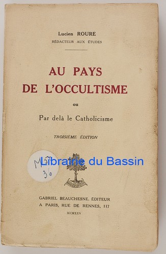 Pays occultisme ou par - de,