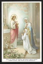 Grand Chromo Religieux XIXe -