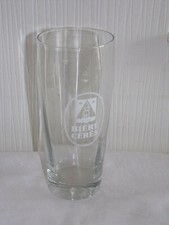 Ancien grand verre à bière brasserie LACHAPELLE CERES Alsace 50CL
