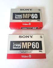 Lot de 2 Cassettes Video 8
