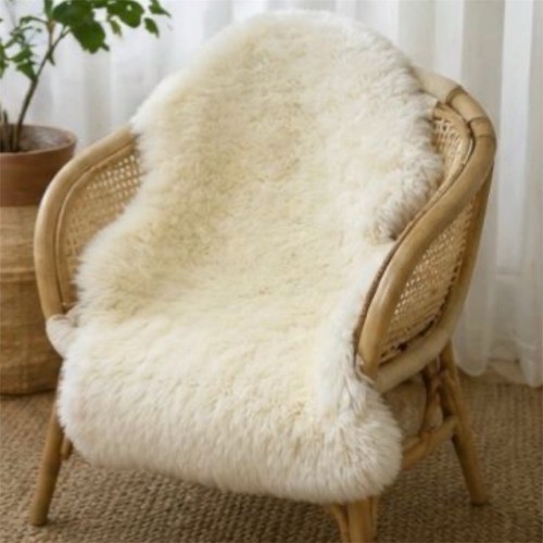 Tapis peau mouton - peau, de