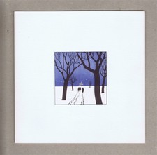 TINTIN  Carte de Voeux 1988