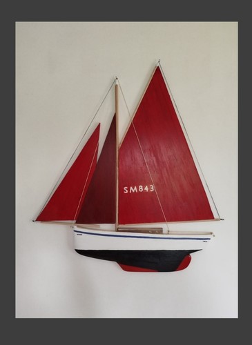 Sculpture bateau breton - sculpture, de