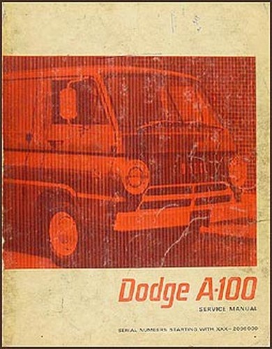 1967 dodge 100 service - dodge,