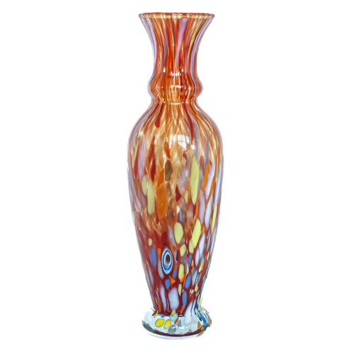 Vase verre murano rouge - vase, de
