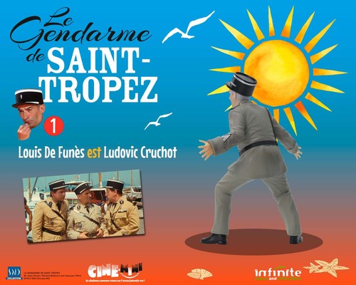 Mini figurine gendarme dst - figurine, le
