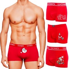 Boxer Homme ROUGE Slip Intime