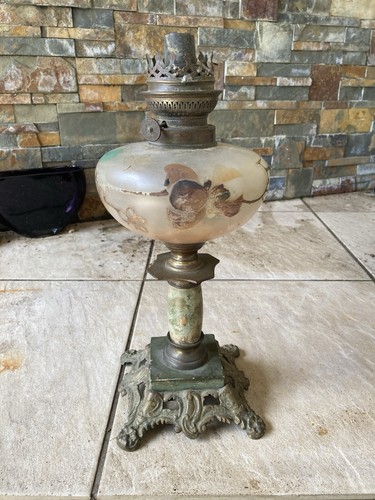 Lampe pétrole ancienne - lampe,