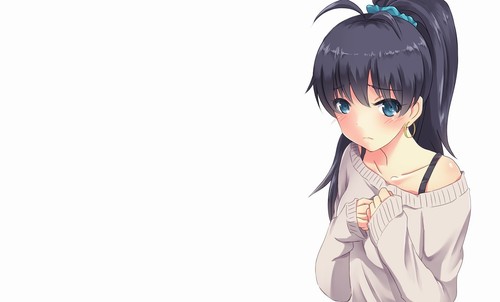 Blushing ganaha hibiki - blushing, girls