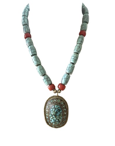 Collier pendentif pierre - pendentif,