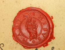 SIGILLOGRAPHIE - SCEAU DE CIRE