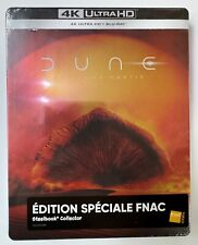 DUNE 2 ED STEELBOOK COLLECTOR BLU RAY 4K FNAC ULTRA HD NEUF SOUS CELLO