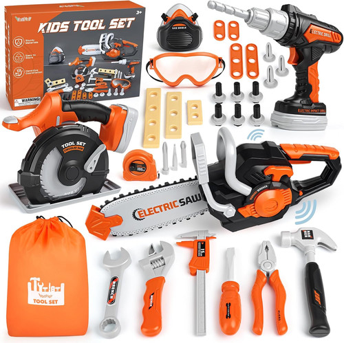 Boîte outils jouet pour - outils,