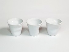 Lot Petites Tasses Gobelet Froissés Blanc à Expresso Café No Bodum Revol Mug Bol