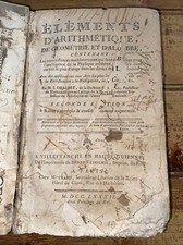 Livre 1782, Elements D