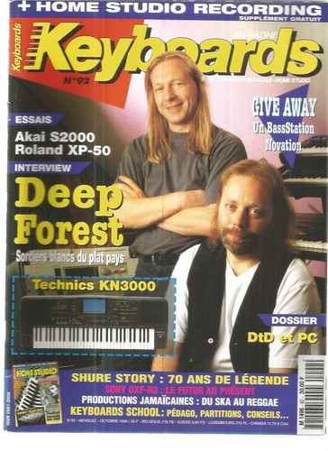 Keyboards deep forest - keyboards,
