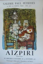 Paul Aïzpiri, affiche en
