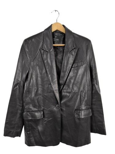 Stradivarius veste cuir - en,