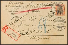 Alemania. Entière Postal. Sur