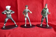 Figurine NARUTO Kakashi - Kiba inuzuka - Shikamaru Nara -Naruto Shippuden Manga 