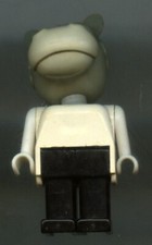 Vintage - LEGO FABULAND : personnage tête HIPPOPOTAME grise  