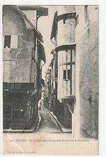 TROYES - Aube - CPA 10 - Rue Champeaux - Tourelle de l' Orfevre Rue De Montabert