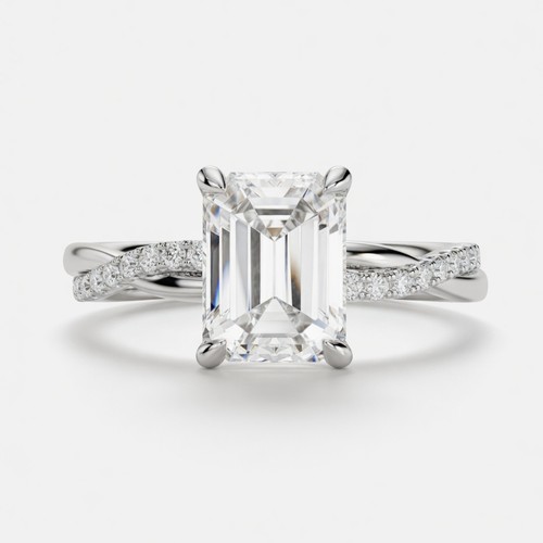 5ct emerald lab grown - emerald,