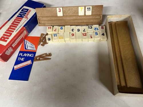 Vintage rummikid game made - game,