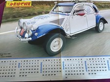 RARE POSTER A2 CITROEN 2 CV