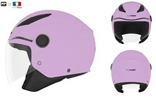 Casque Jet Enfant Rose