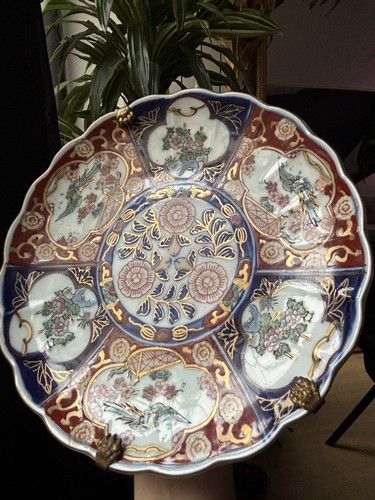 Assiette porcelaine imari - en,