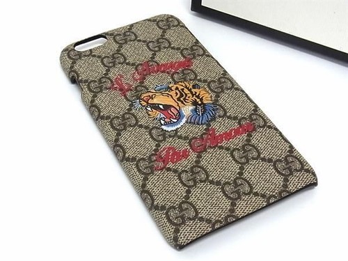 Gucci pattern pvc iphone - gg,